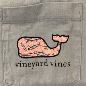 Vineyard vines pink whale T shirt